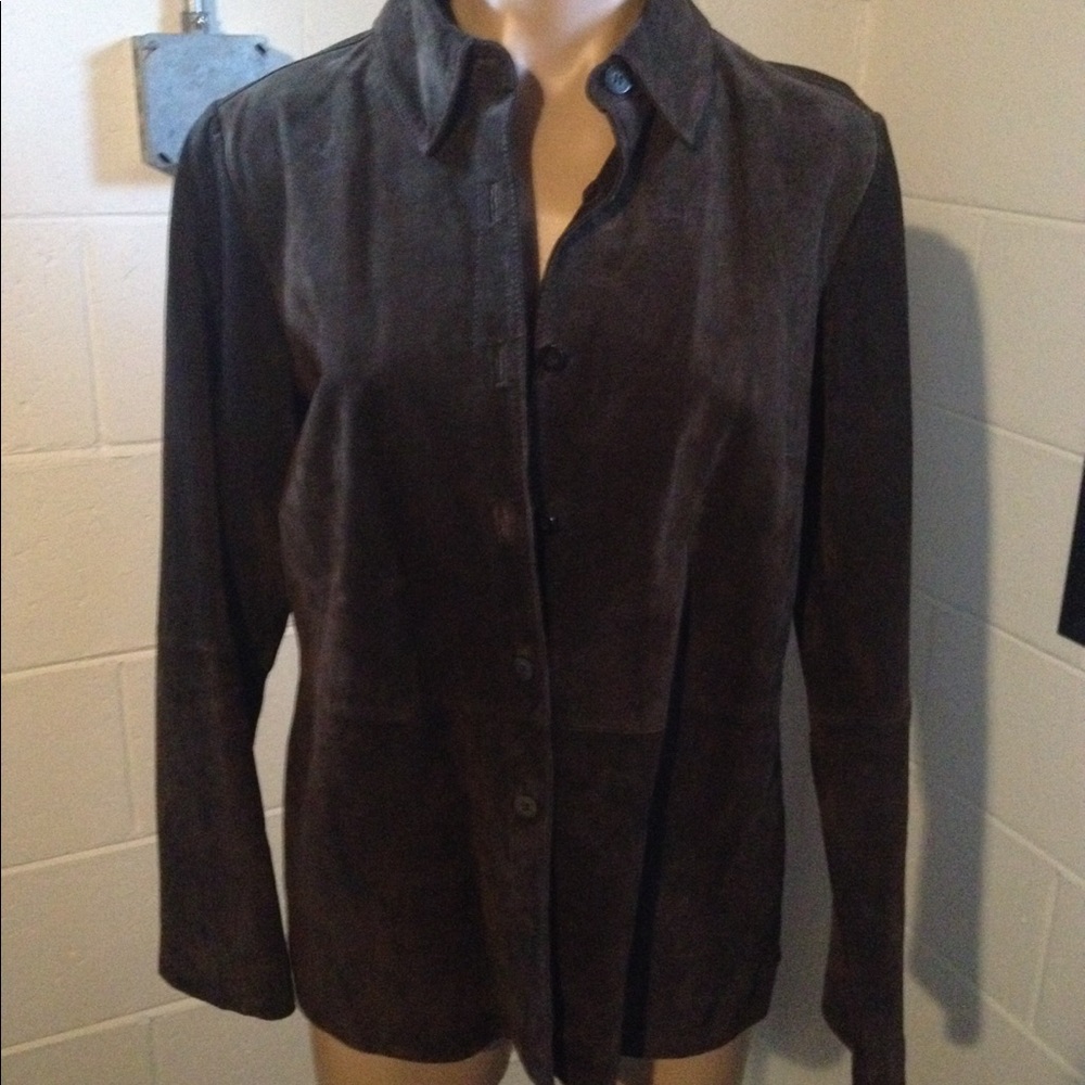 NWOT-Massini Women's Soft Washable Suede Jacket. Retail $90